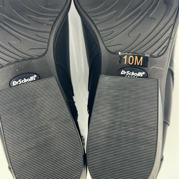 Dr. Scholl's Black Leather Ankle Booties Size 10M - Picture 13 of 13